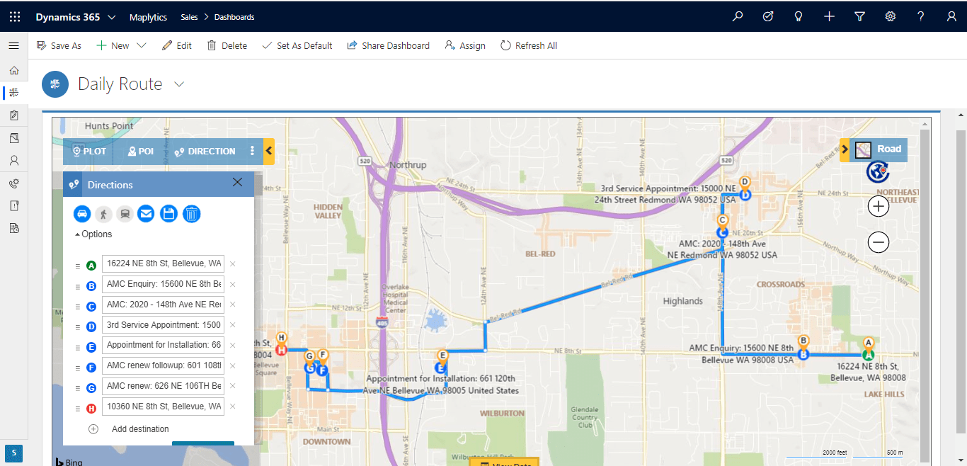Plot A Route On A Map Get perfect Routes Automate Route Plotting on Map from within