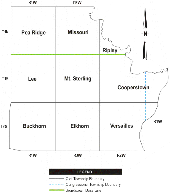 Brown County, Illinois Genealogy Vital Records & Certificates for Land
