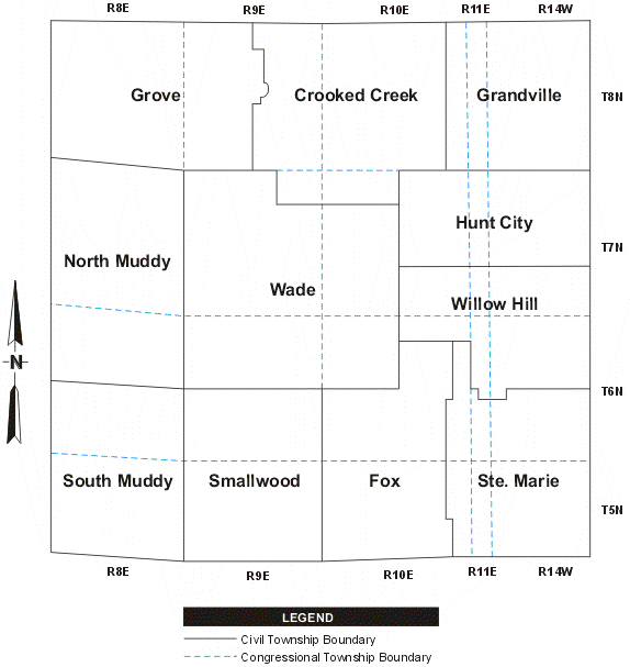 Jasper County, Illinois Genealogy Vital Records & Certificates for Land, Birth, Marriage