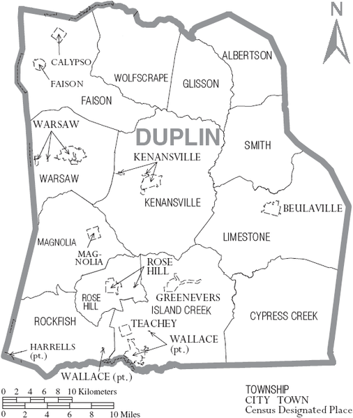 Duplin County, North Carolina History, Genealogy Records Deeds, Courts
