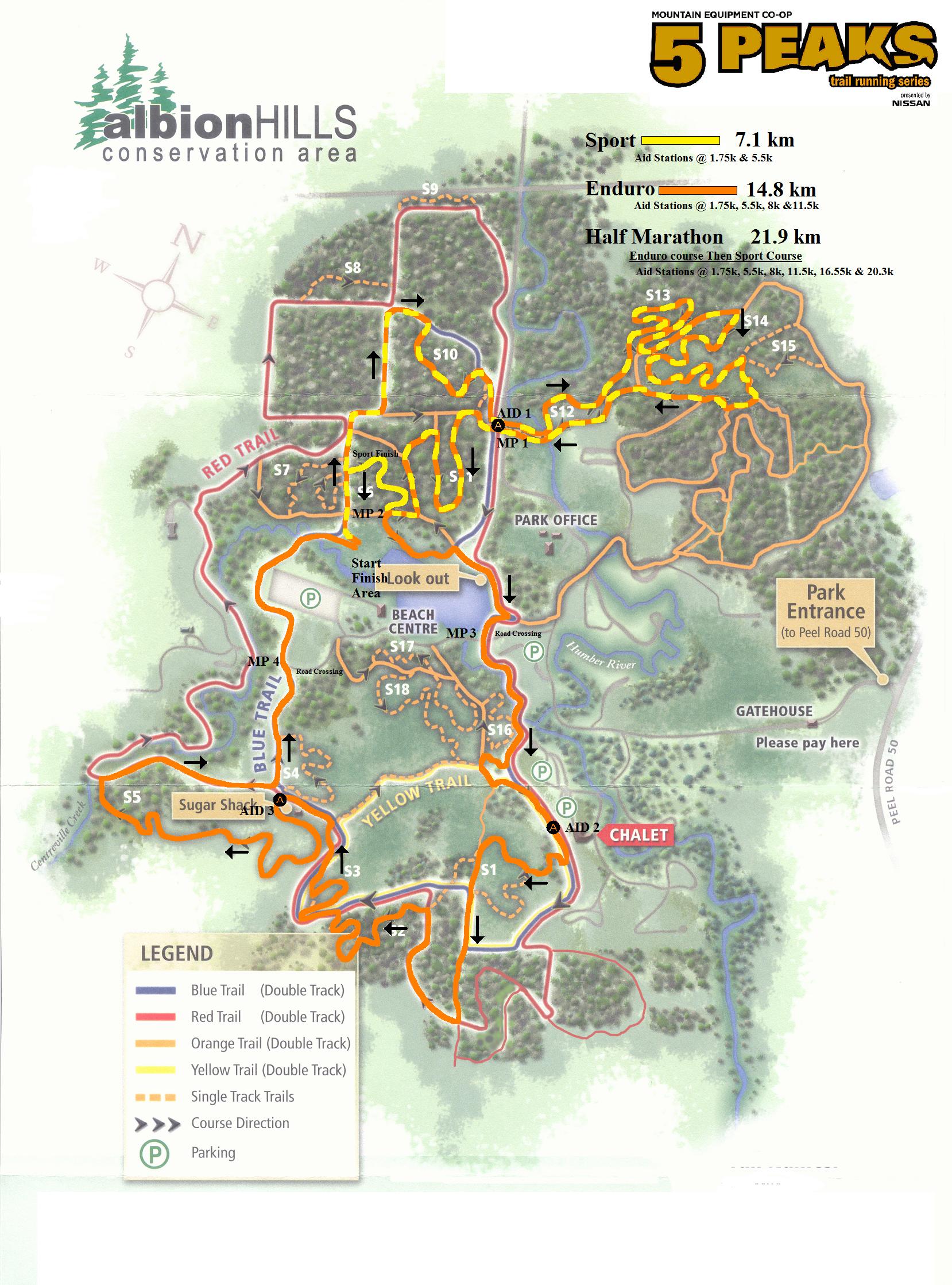 Peavine Creek Mountain Bike Trail in Atlanta, Georgia Directions.