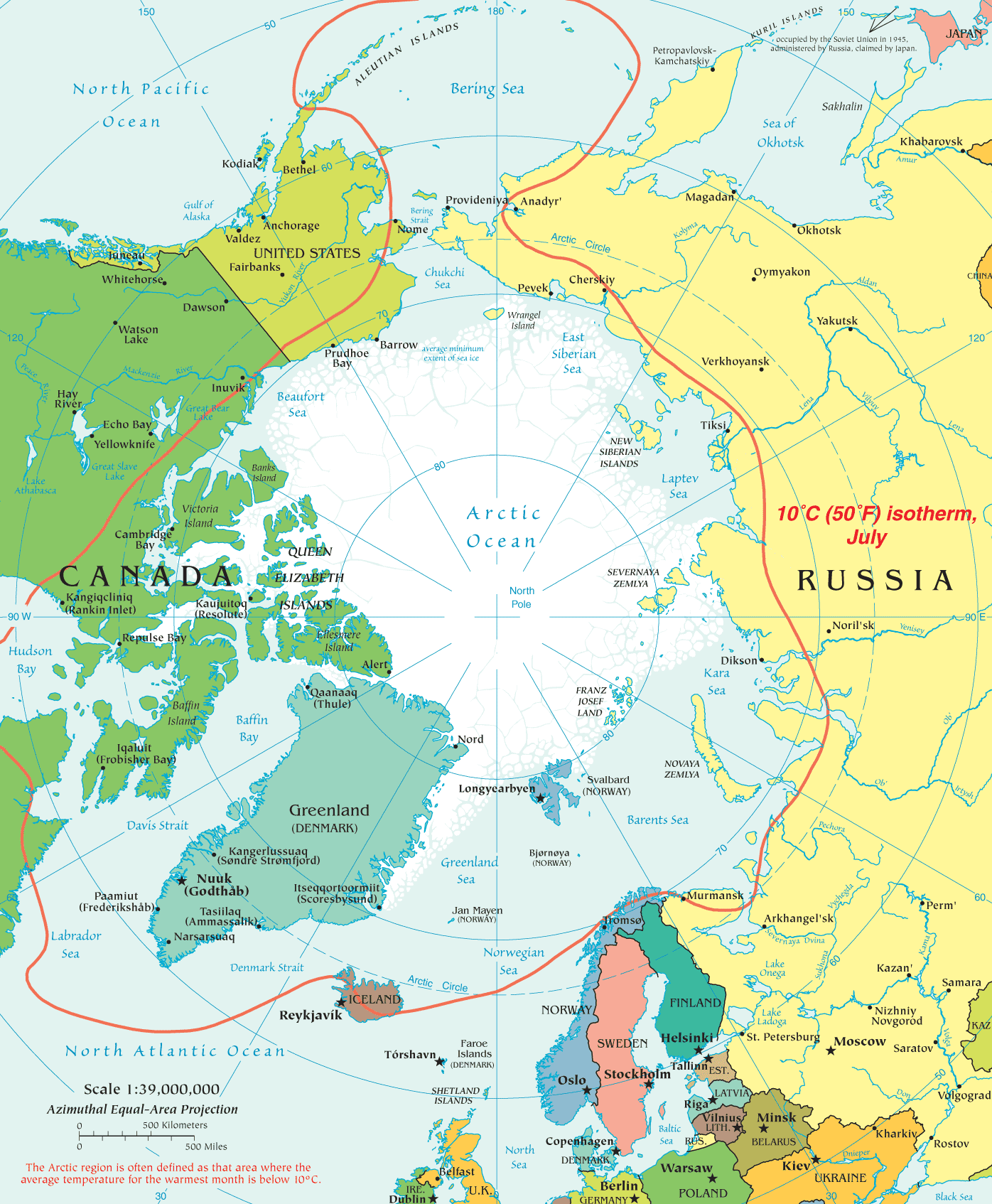 988 Artic Ocean Map Premium High Res Photos Getty Images