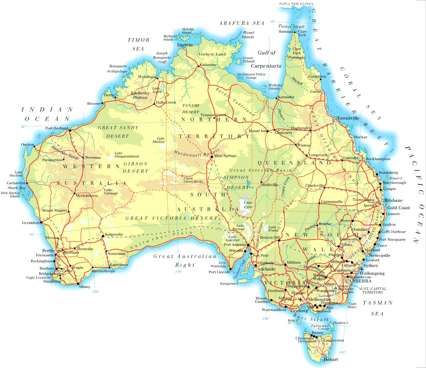 Getlost Maps – Free Topographic Maps of Australia
