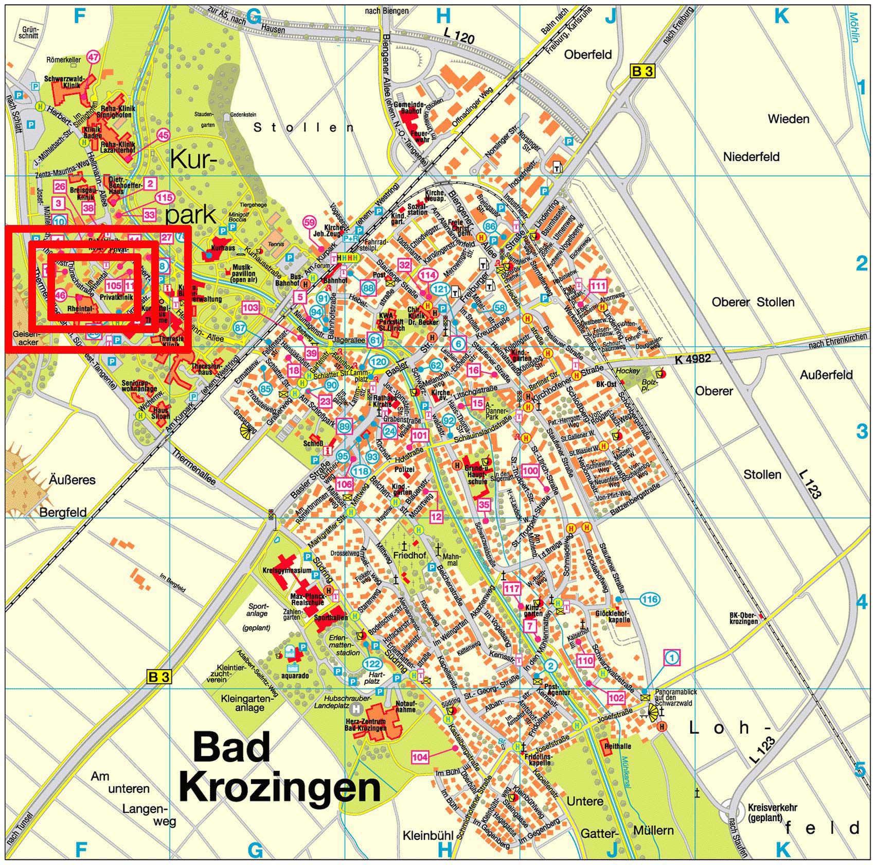 Landkarte Bad Krozingen Bad Krozingen Map Bad Krozingen Germany • mappery