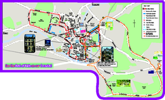 Tourist map of Malaga city centre Malaga Forum Tripadvisor