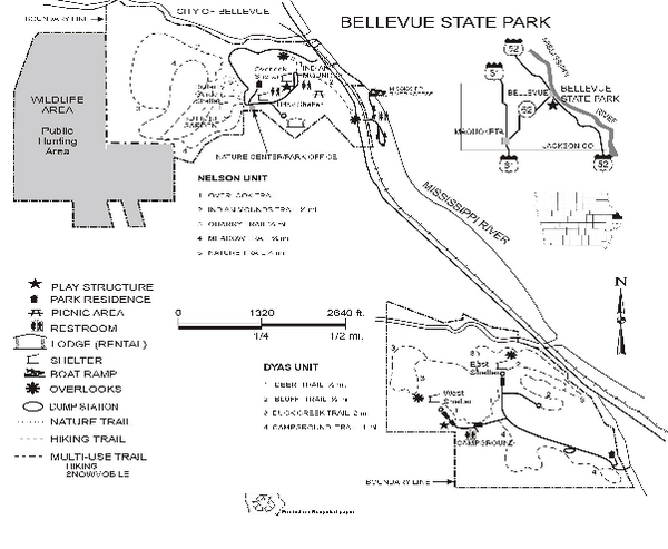Bellevue Iowa Map Zip Code Map