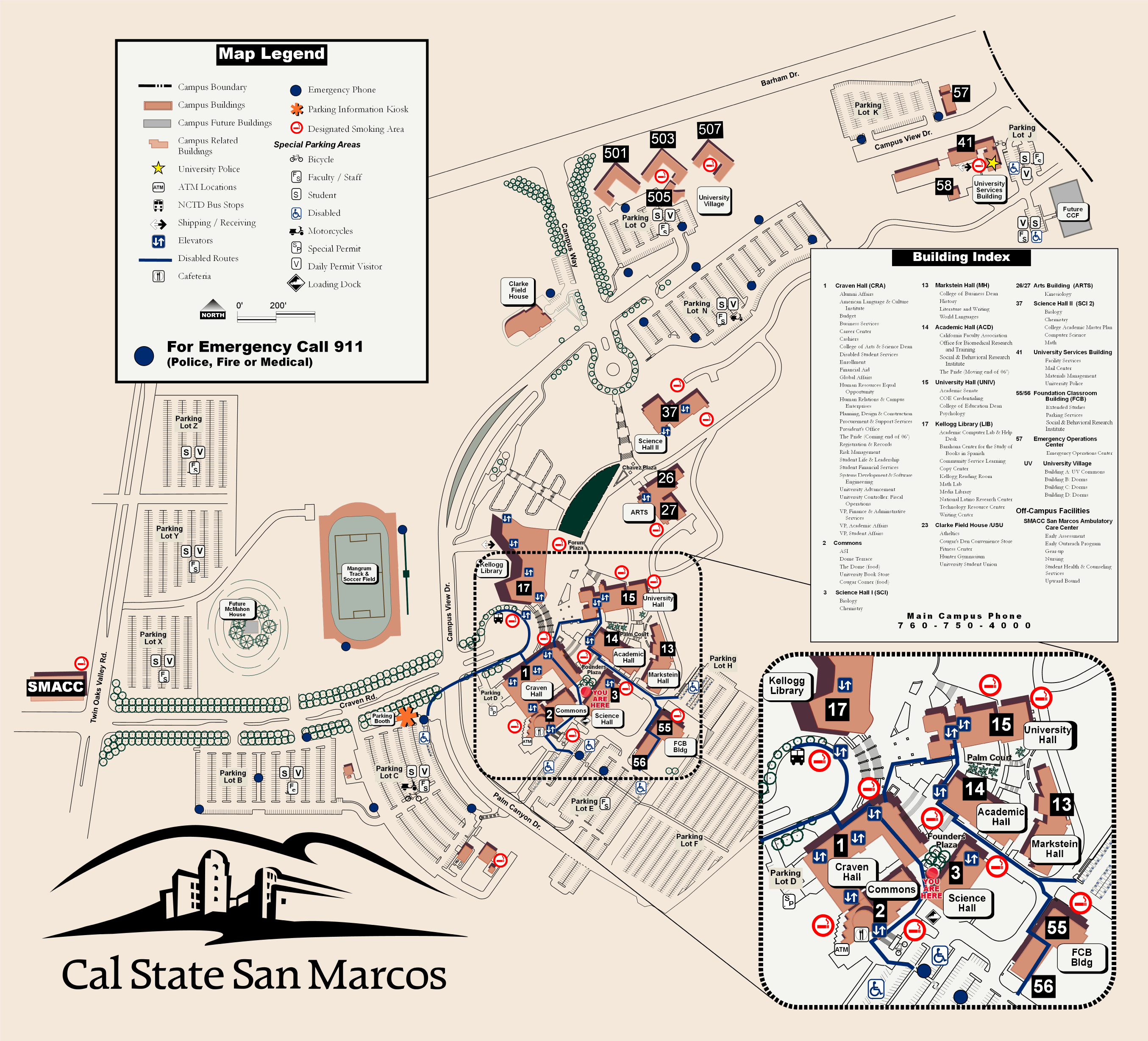 Cal State Universities Map Cal State San Marcos Map Maps For You