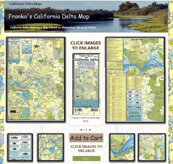 California Delta Maps Map Rio Vista california • mappery