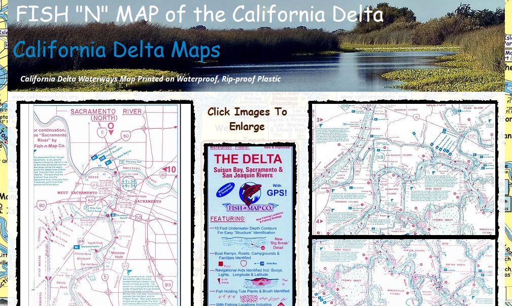 California Delta Maps Map Rio Vista California • mappery