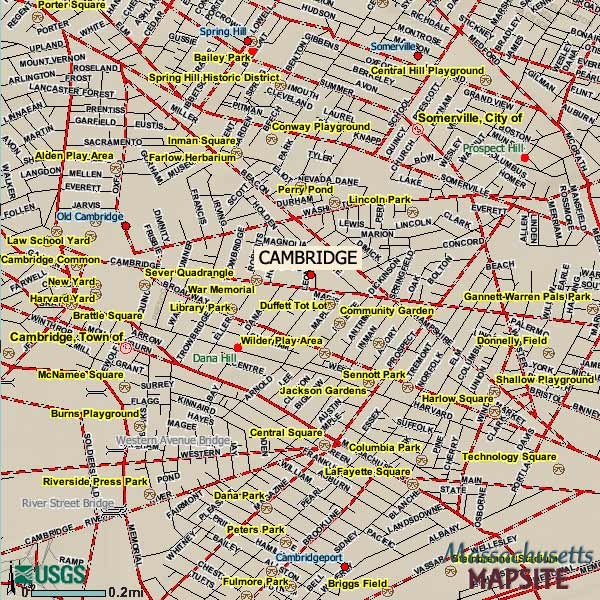 Cambridge Massachusetts Map Cambridge Massachusetts • mappery