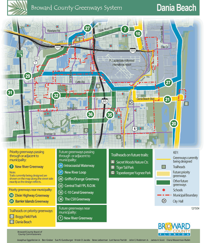Dania Beach Tourist Map Dania Beach • mappery
