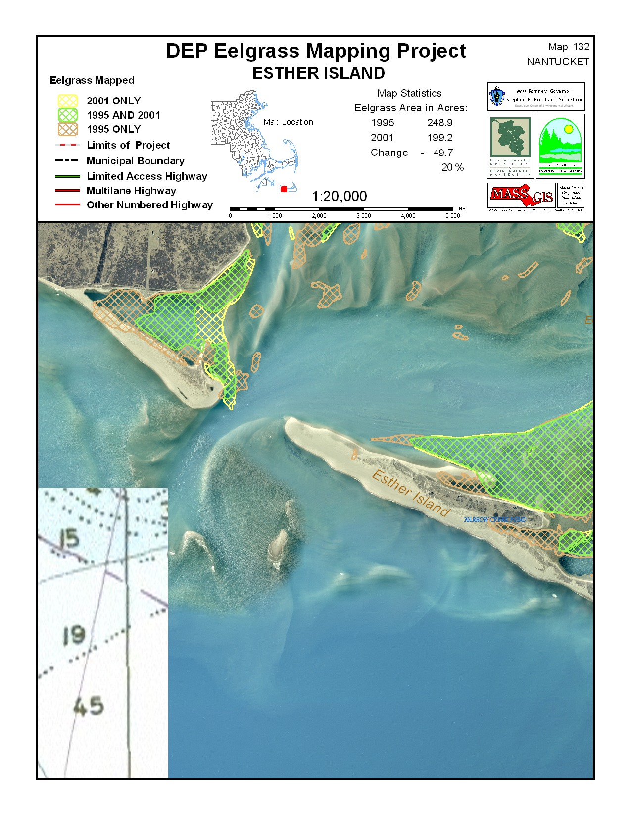 Esther Island Map Esther Island Nantucket • mappery