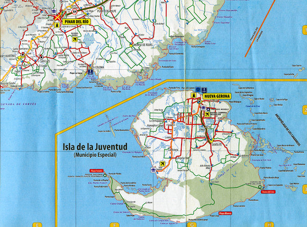 Isla De La Juventud Map Isla De La Juventud Map - Isla De La Juventud • Mappery