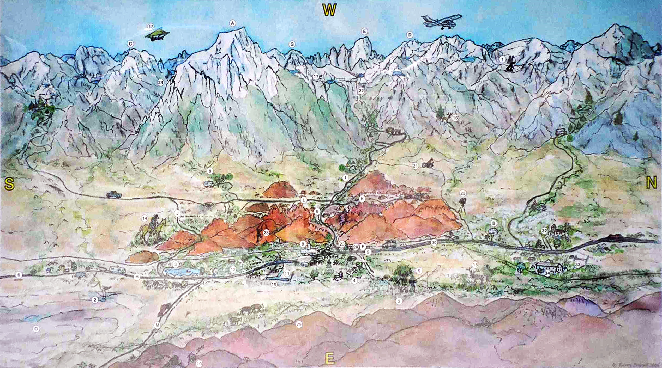 Lone Pine Map Lone Pine CA • mappery