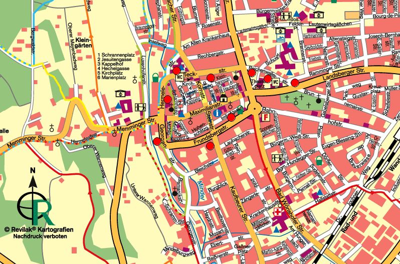 Mindelheim Karte Mindelheim Map Mindelheim Germany • mappery