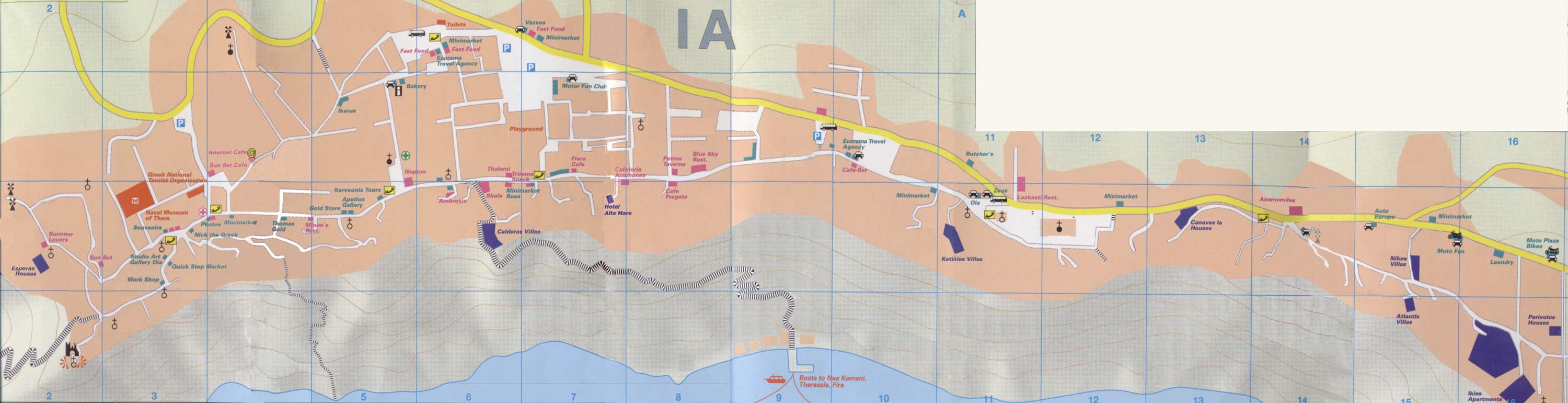 Pain Points De Carte Oia Mapa Oiã Mapa Região