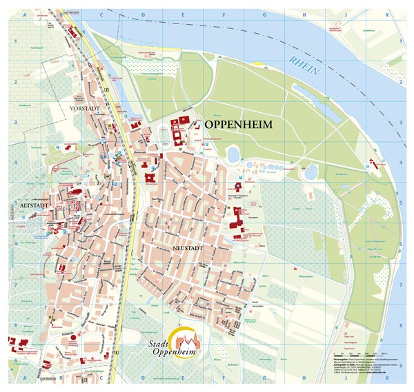 Karte Oppenheim Oppenheim Map Oppenheim Germany • mappery