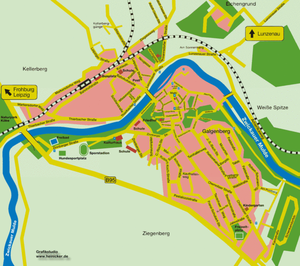 Penig Karte Penig Map Penig Germany • mappery