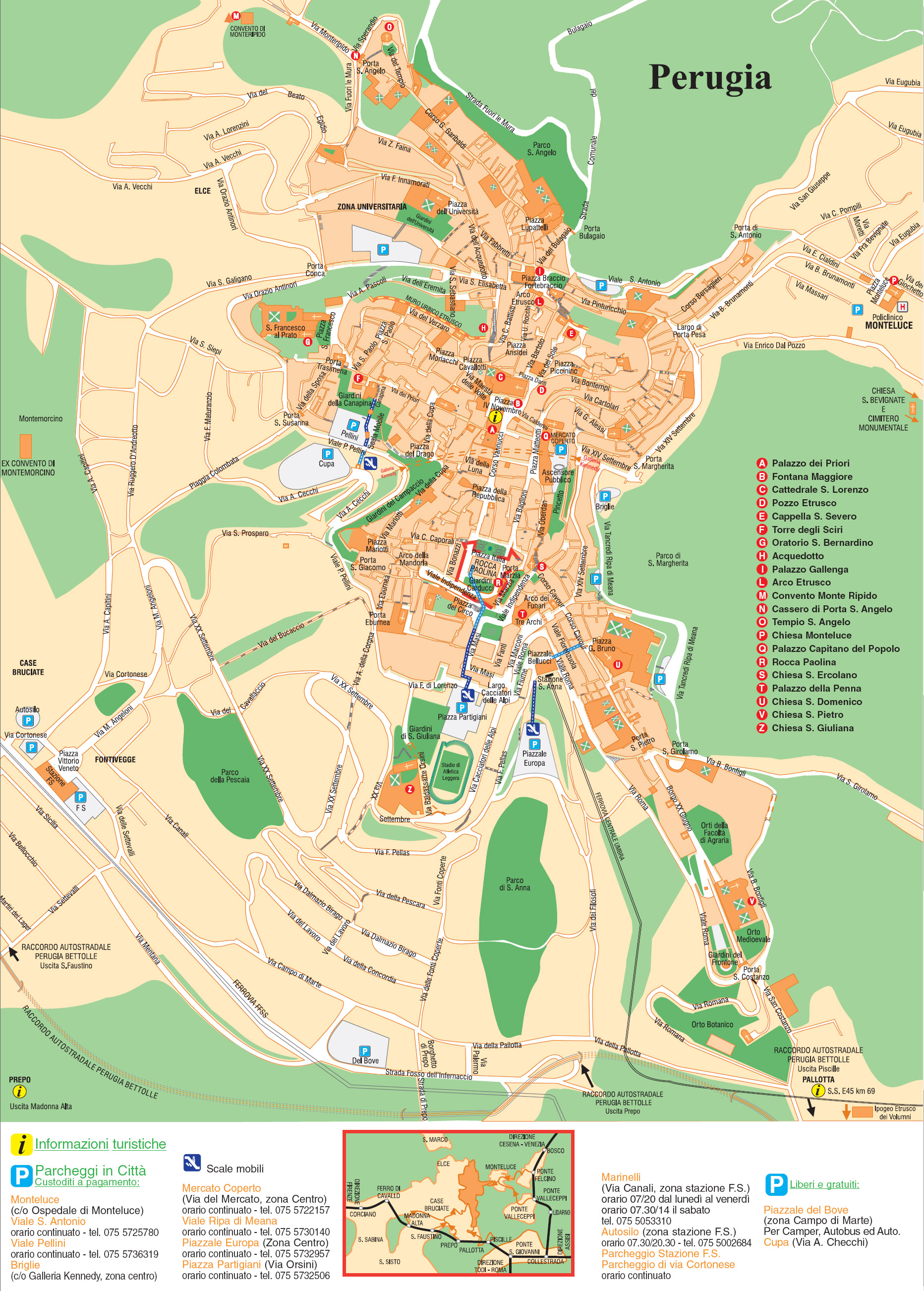 Assisi Maps and Orientation: Assisi, Umbria, Italy World Guides