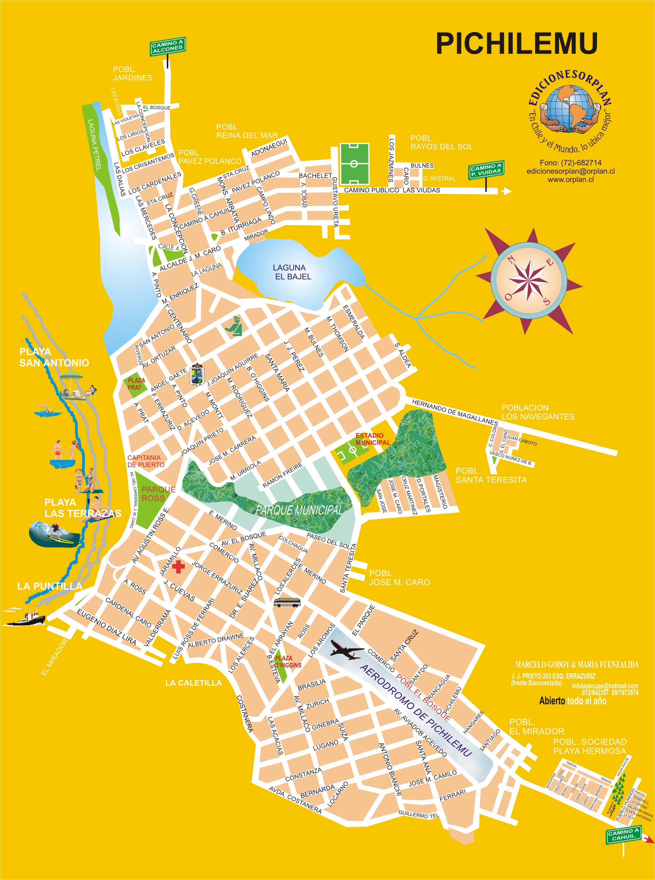 Pichilemu Map Pichilemu Chile • mappery