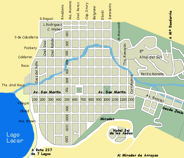 San Martin Argentina Map San Martin de los Andes Map San Martin de los Andes Argentina • mappery