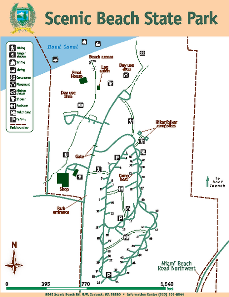 Scenic State Park Map Real Life Map Collection • Mappery