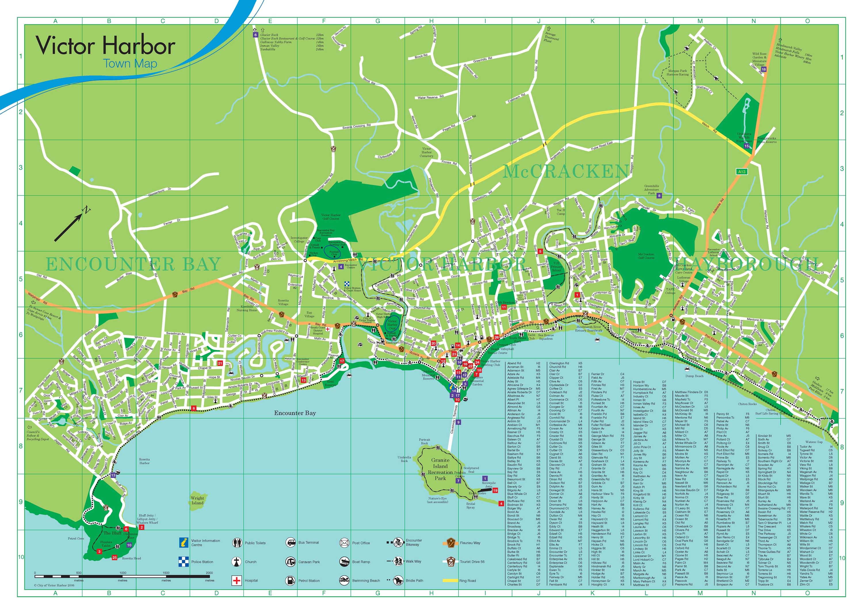 Victor Harbor Map Victor Harbor • mappery