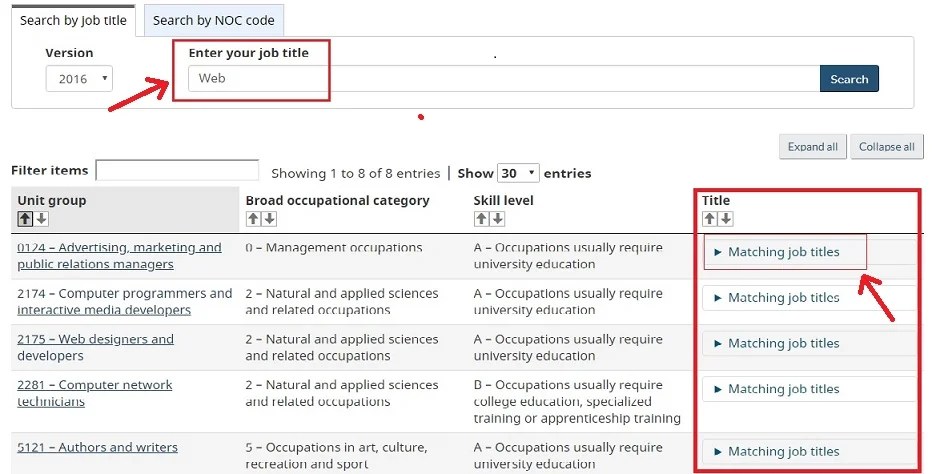 How To Find NOC Code For Canada Express Entry & PNP? [4