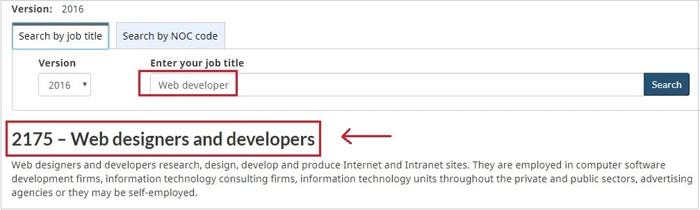 How To Find NOC Code For Canada Express Entry & PNP? [4