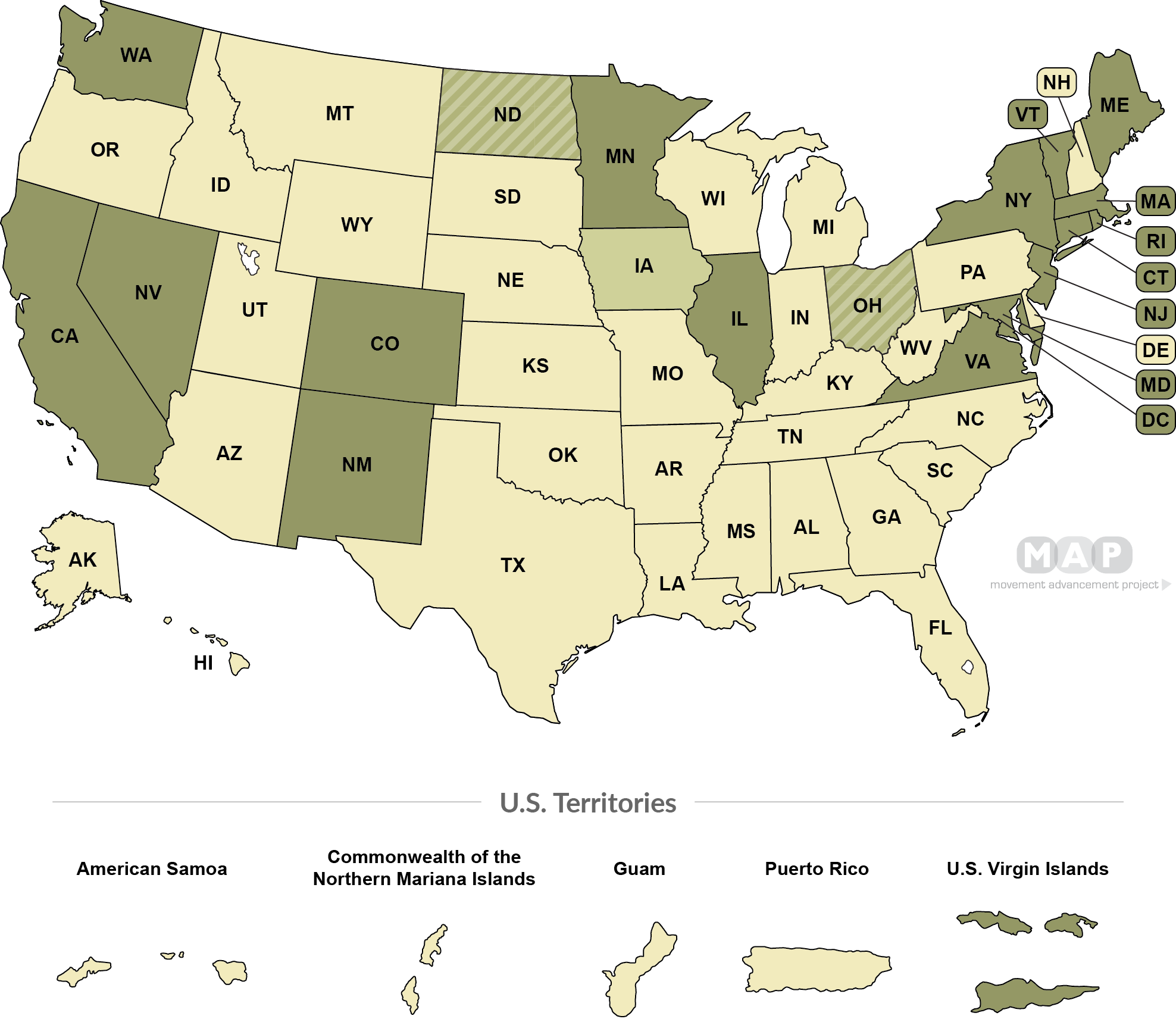 Movement Advancement Project Nondiscrimination Laws