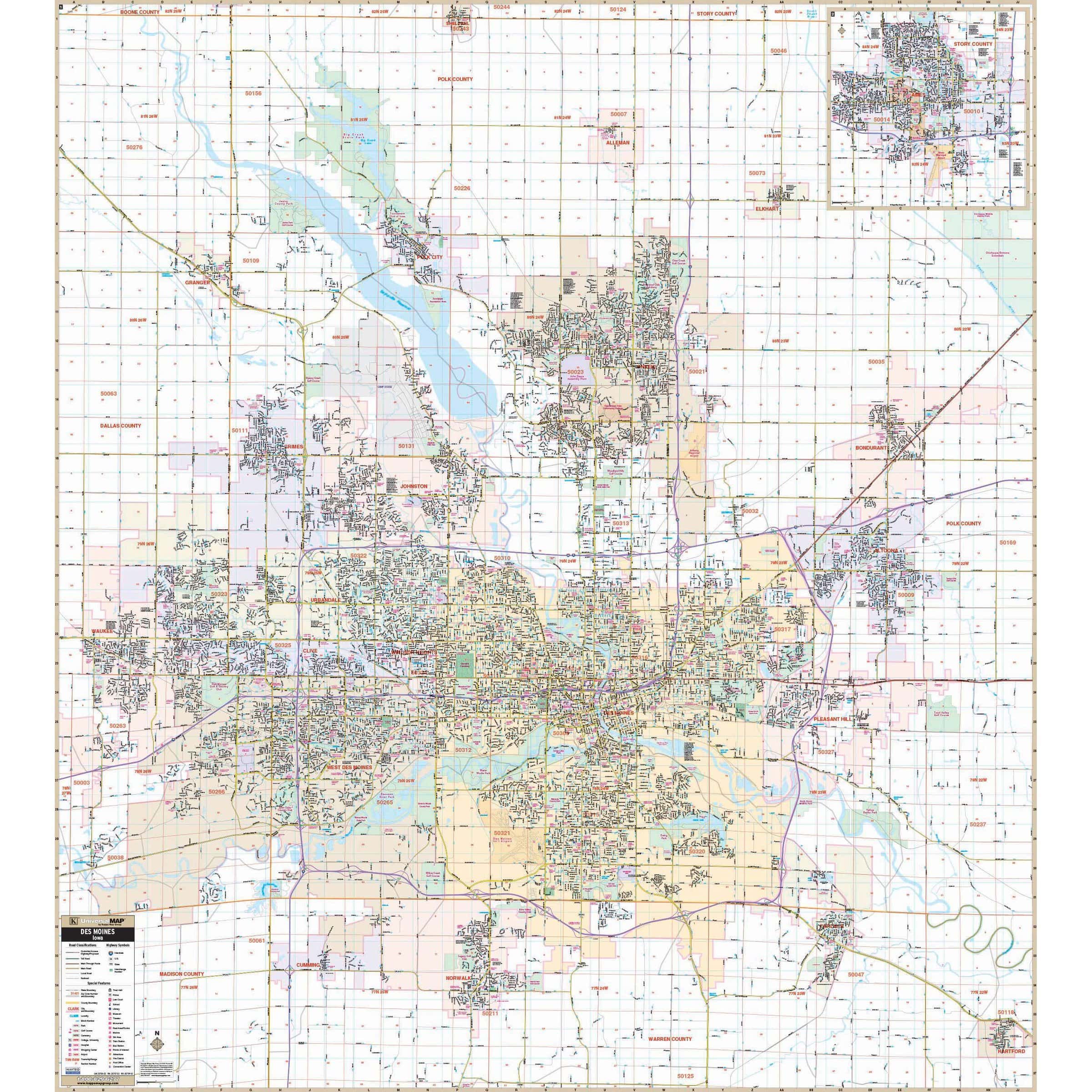 Quad Cities, IA Wall Map ubicaciondepersonas.cdmx.gob.mx