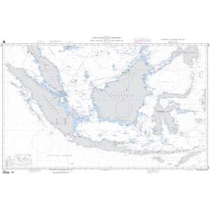 NGA Chart - Strait of Malacca to Banda Sea including South China Sea