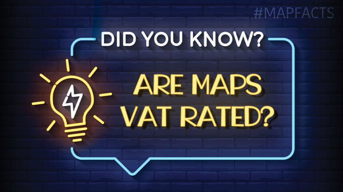 Are Maps VAT Rated? The Map Shop
