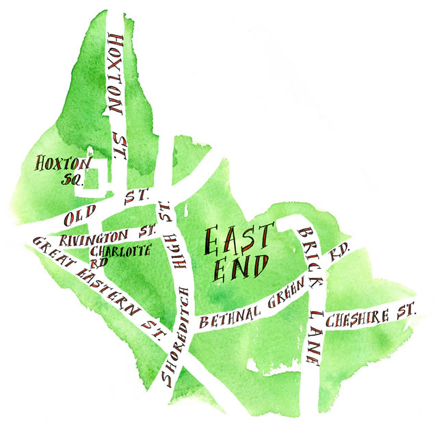 East End London Map Maps Illustrated – Located In Greater London, England, Maps Illustrated Has Been Producing Bespoke, Quality Cartography For Over 20 Years.