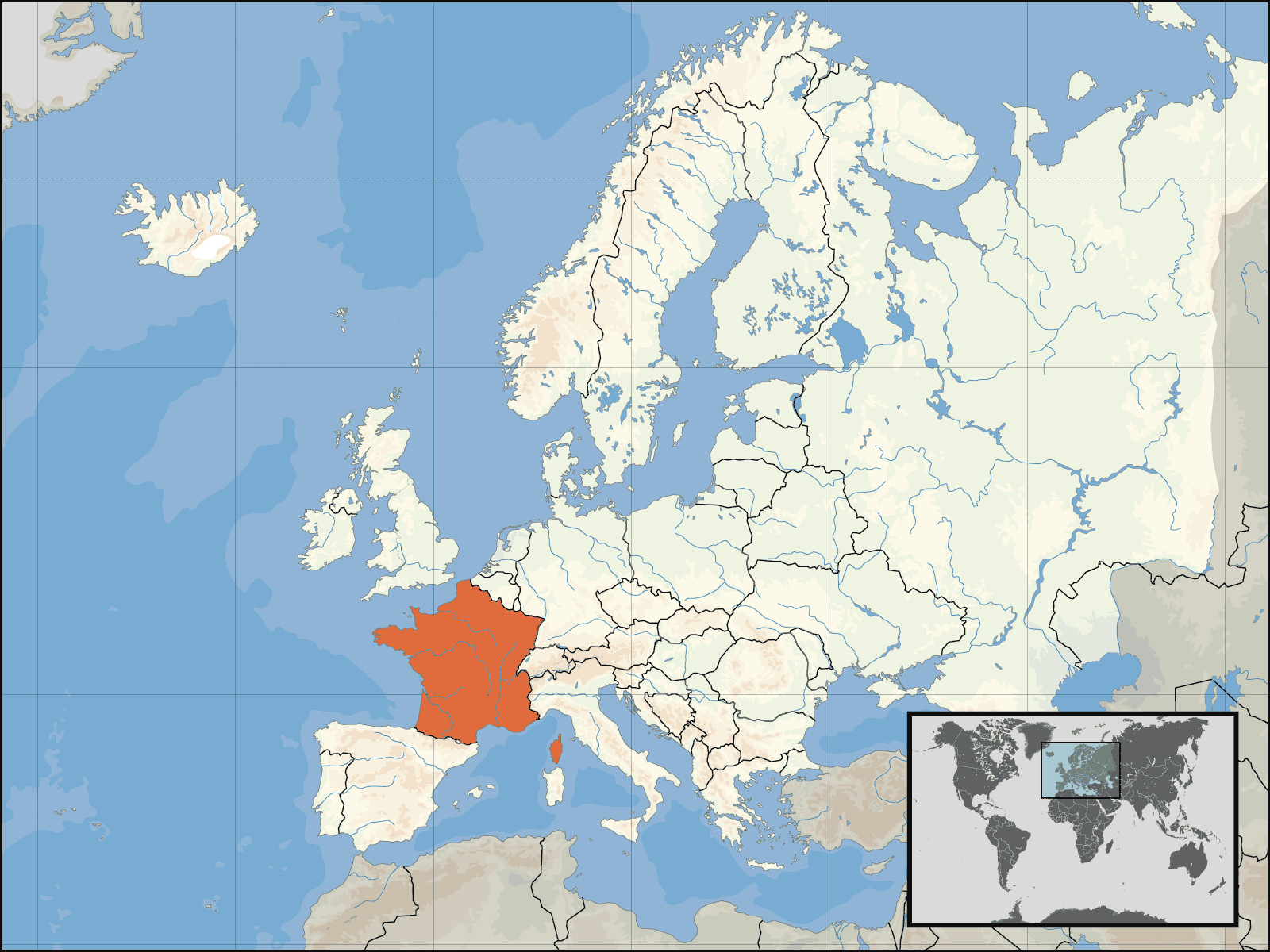 Les Défis À Relever Lors De Votre Voyage En France Europe Location of France