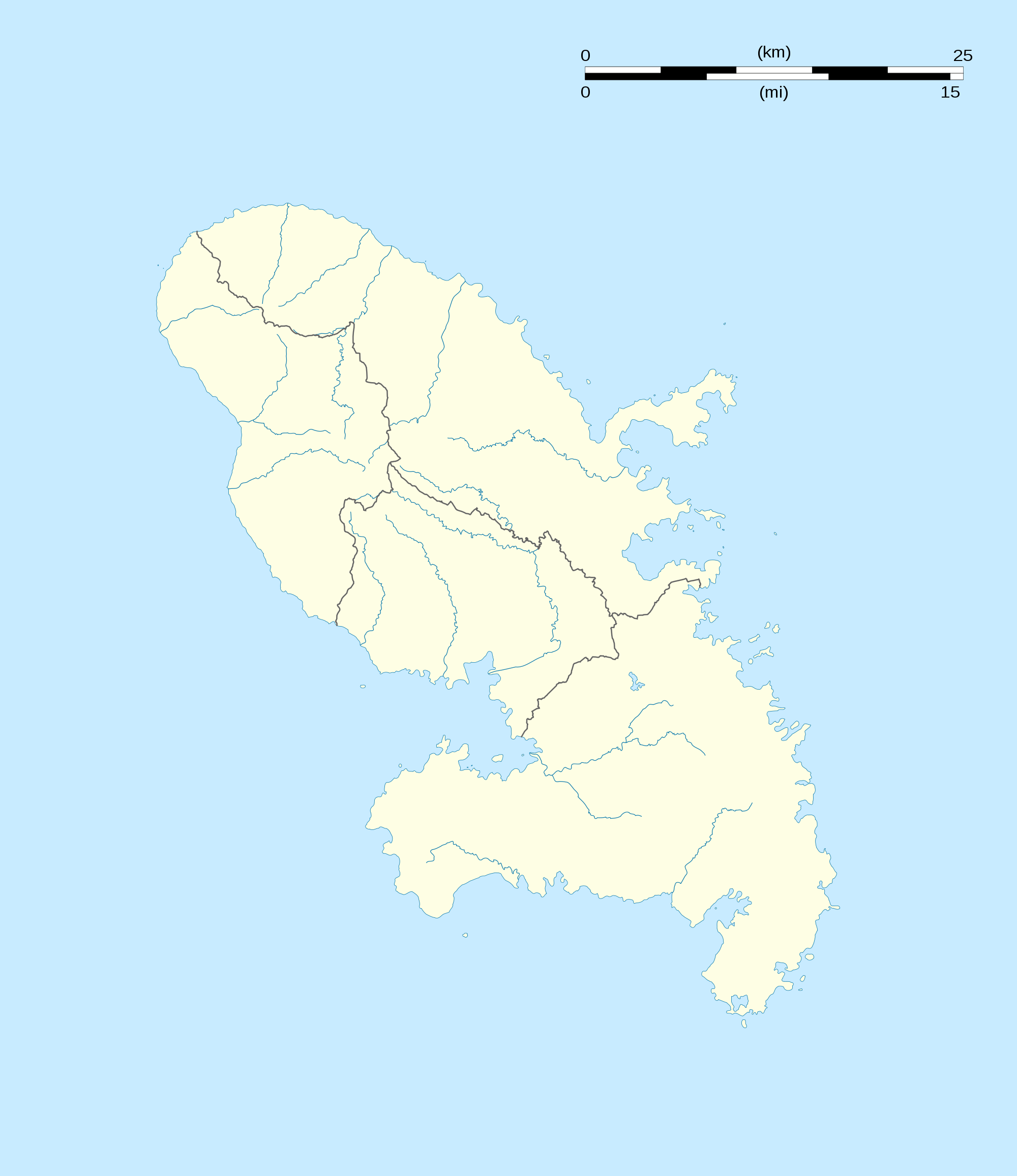 Plan Trois Ilets Martinique Martinique Department Location Map
