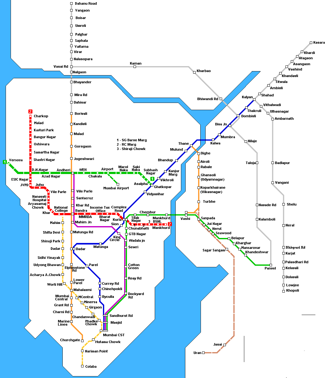 Mumbai Maps, Mumbai India Map Maps of India