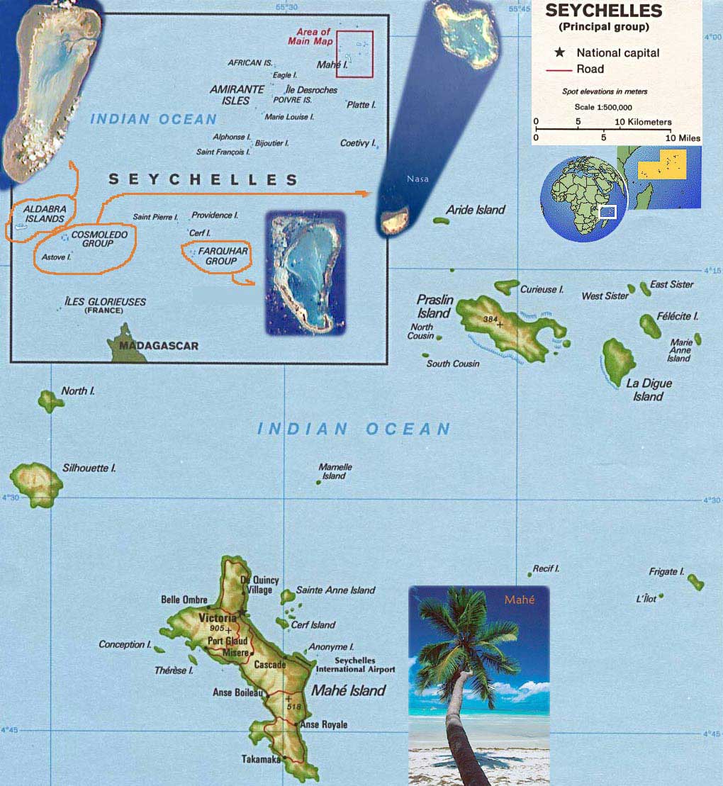 Where Are The Seychelles Islands Located Map Seychelles Map