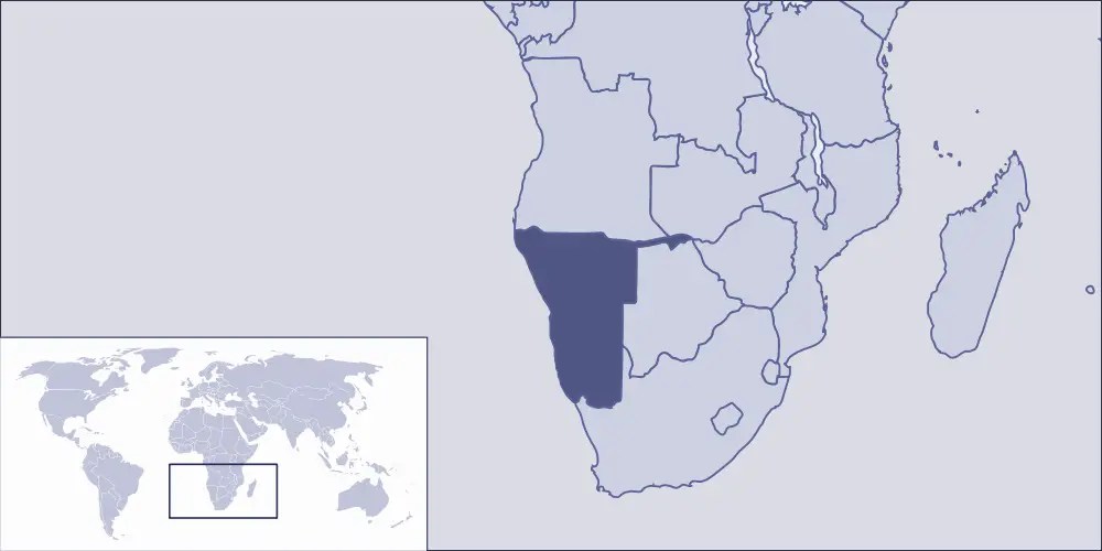 Where Is Namibia Located