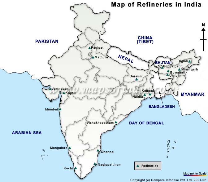 refineries in india
