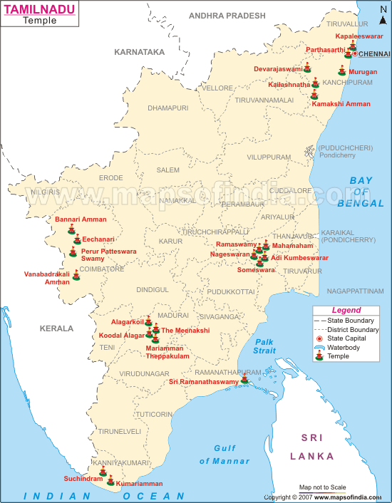 Tamil Nadu Temples & Shrines