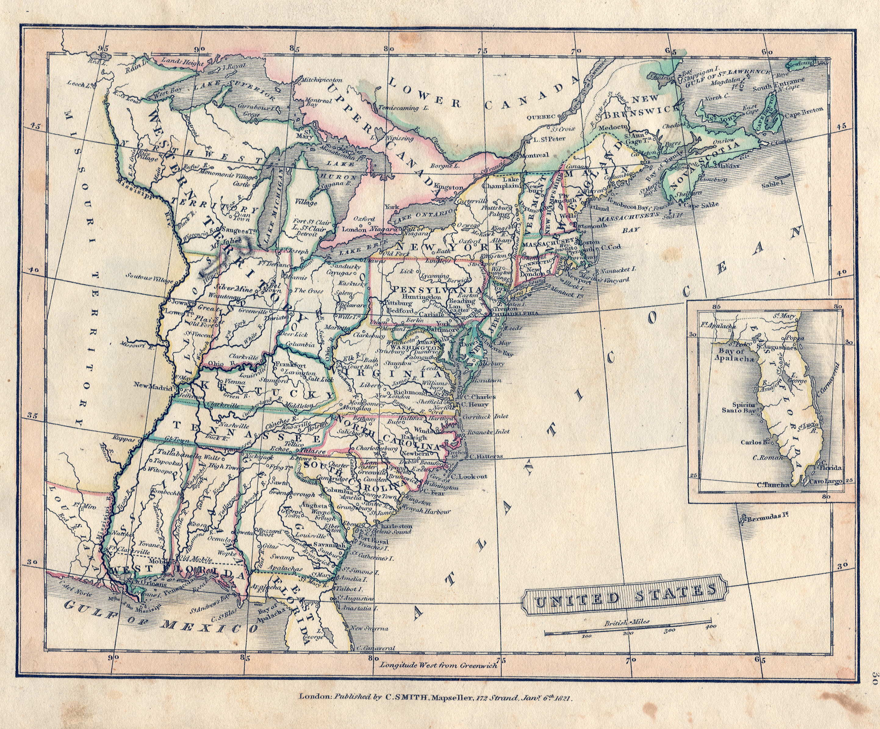 1820's Pennsylvania Maps