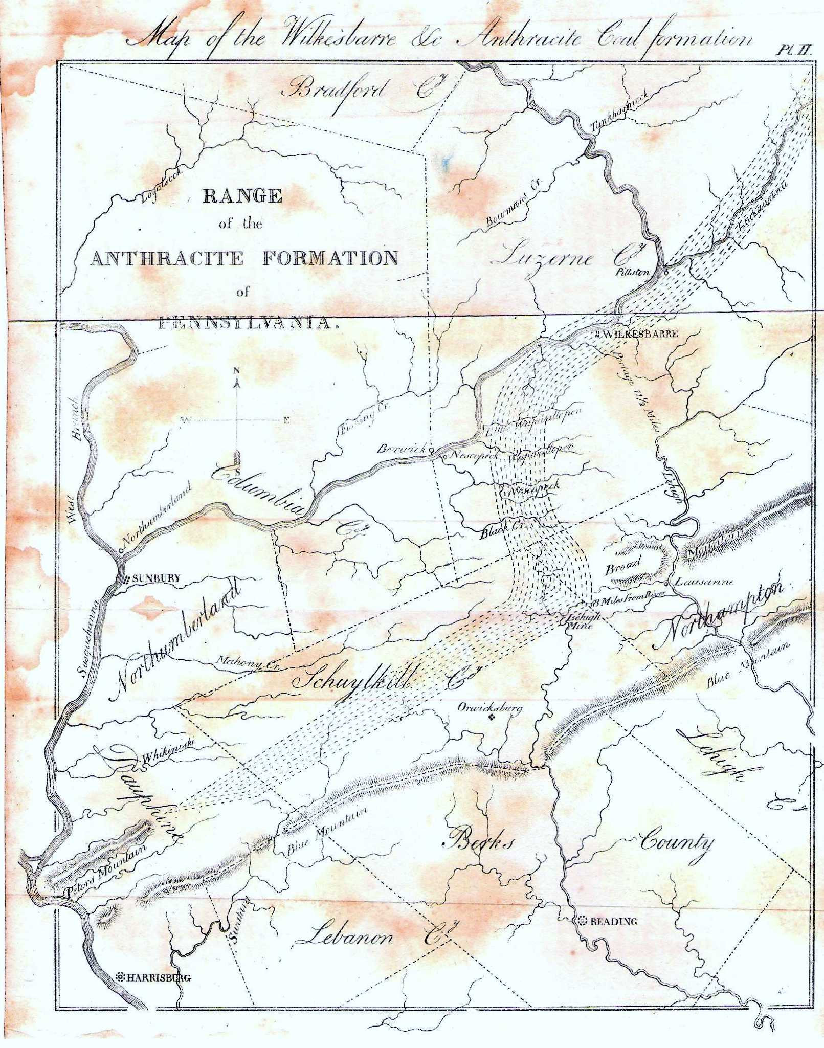 1820's Pennsylvania Maps