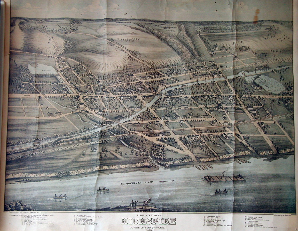 The Pennsylvania Cartographic Record of Architecture and Town Planning