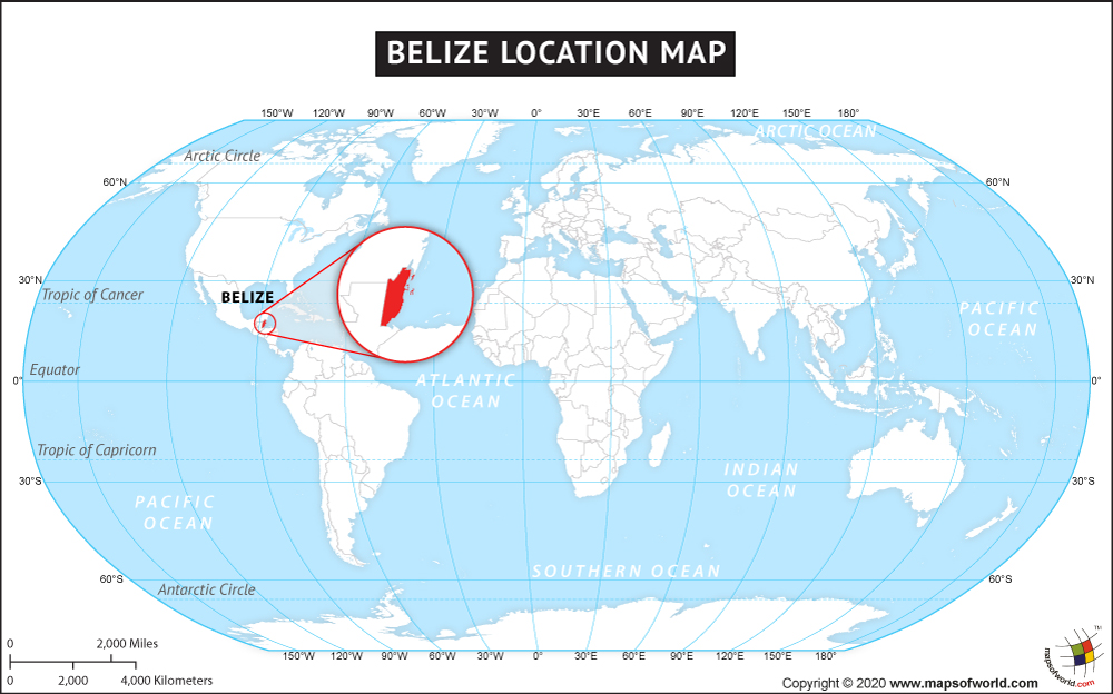 Belize On World Map Belize On World Map | What Are The Key Facts Of Belize? | Belize Facts