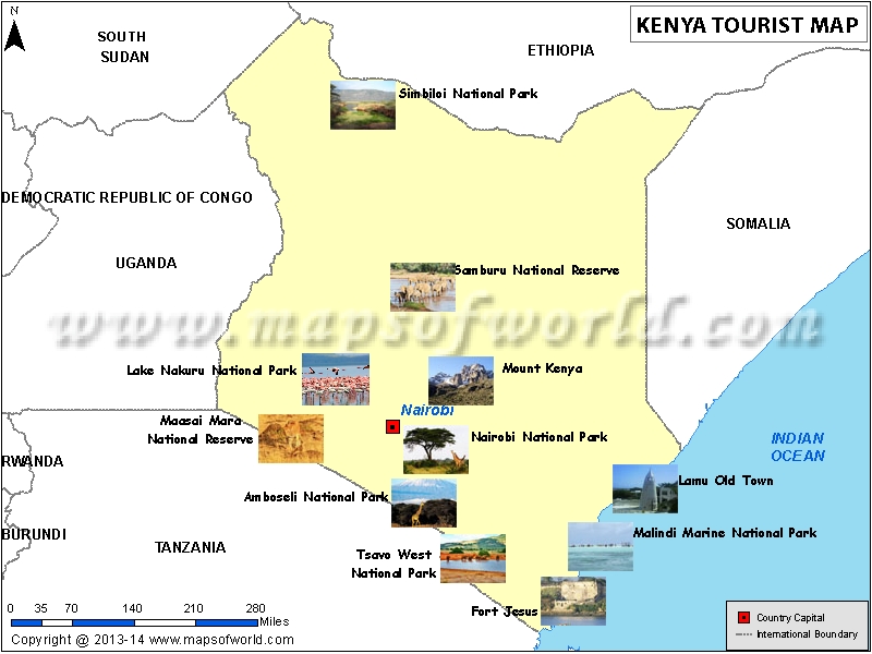 Kenya Travel Information Travel Map, Getting In, Leisure