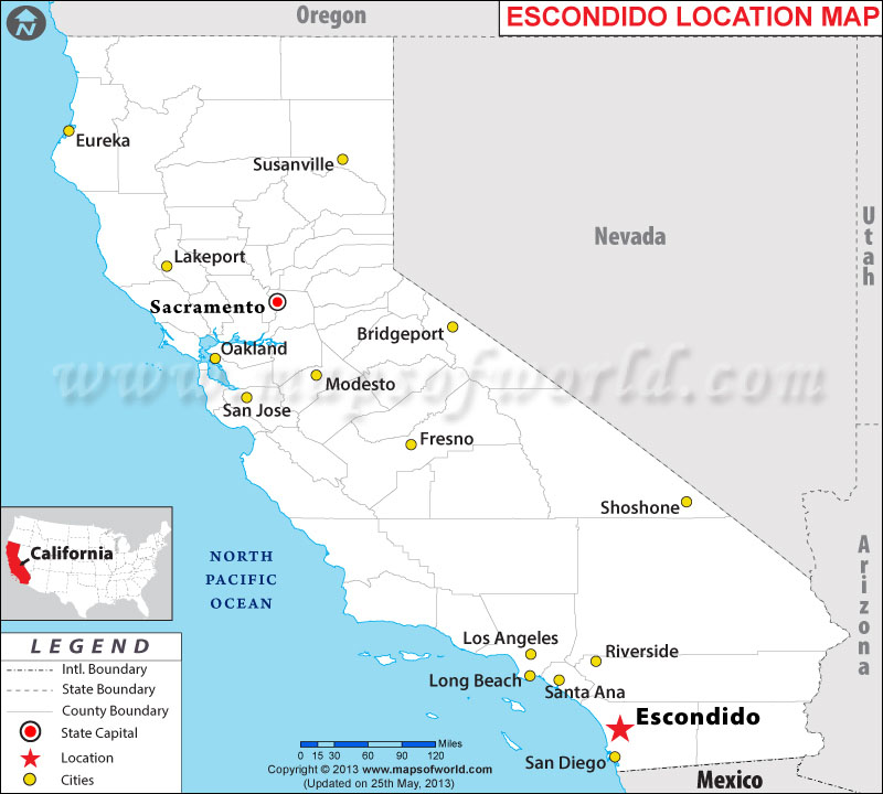 Where is Escondido, California