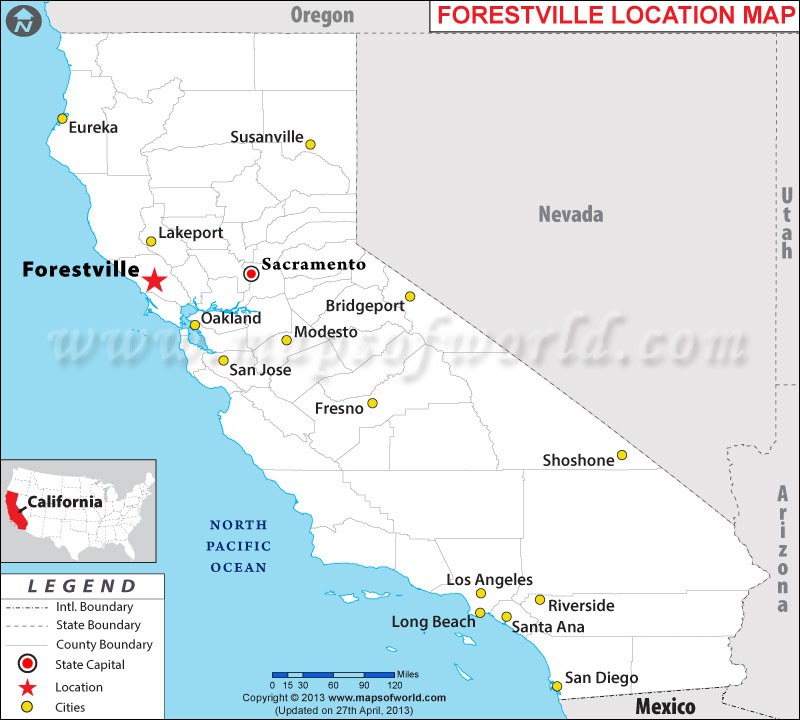 Where is Forestville, California