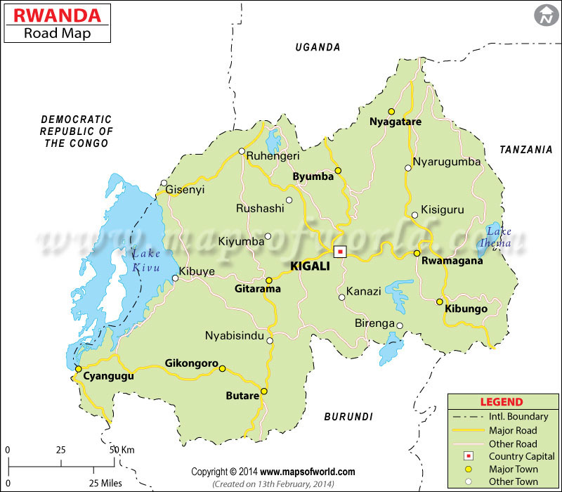 Rwanda Road Map