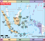 World Time Zone Map | List of Time Zones of All Countries